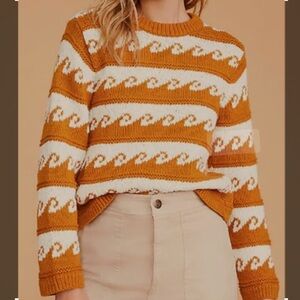 Lou & Grey - Wave Sweater - Size US L